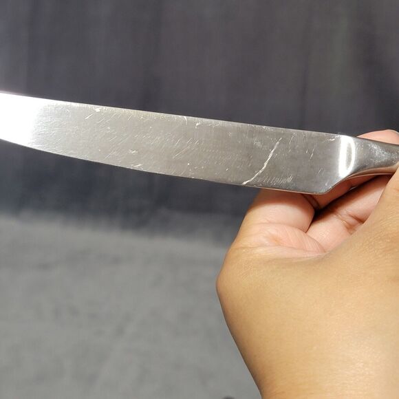 4 Robert Welch Ammonite 18/10 Stainless Butter Knife Flat Handle - Picture 3 of 9